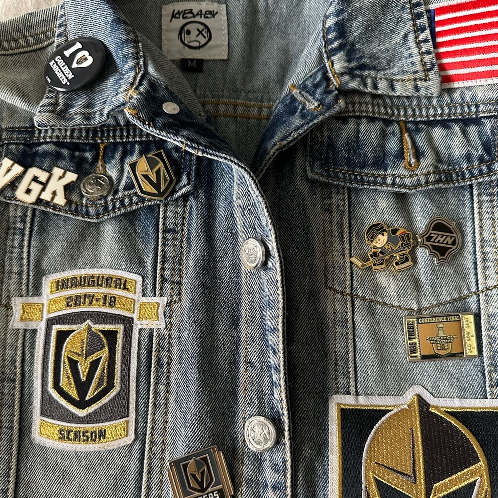 VGK Golden Girl Custom Game Day Jacket.